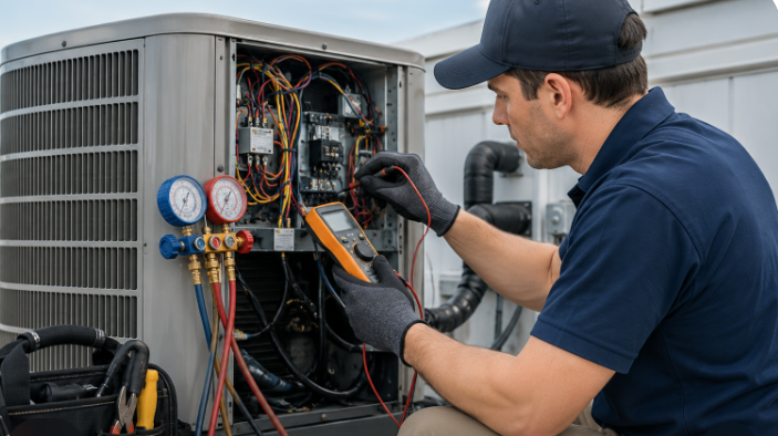 HVAC and air conditioning services in Dubai